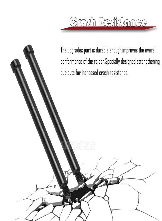 BRCatWPark Screw Pins Upgrades Part for 1/5 Kraton 8S BLX Outcast 8S BLX,#45 Steel 4pcs Suspension Arms Screw Pins,Black - Image 5